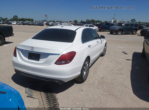 55SWF4KBXGU140775 2016 MERCEDES-BENZ C-CLASS White Rear right