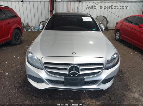 55SWF4KBXGU174523 2016 MERCEDES-BENZ C-CLASS Silver Вид щитка приладів