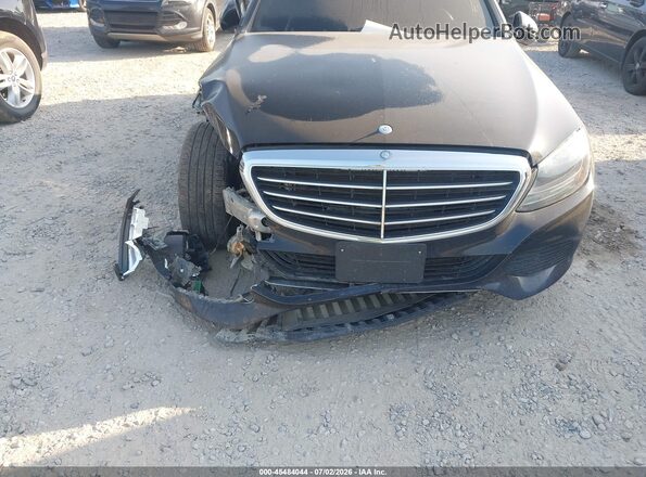 55SWF4KBXHU208428 2017 MERCEDES-BENZ C-CLASS Black Widok z przodu