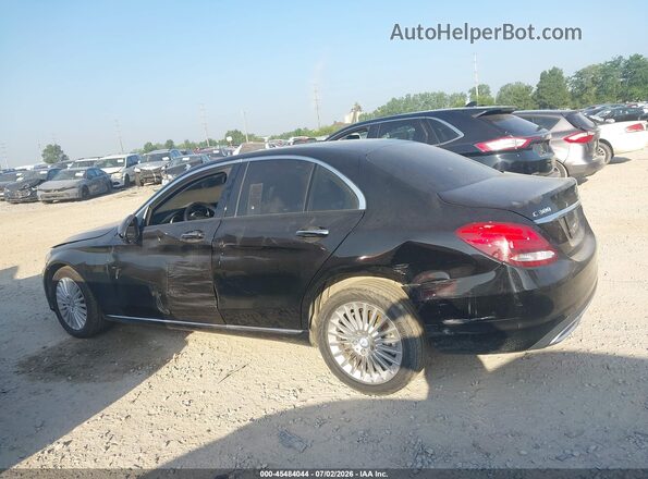 55SWF4KBXHU208428 2017 MERCEDES-BENZ C-CLASS Black Widok wnętrza 360 stopni