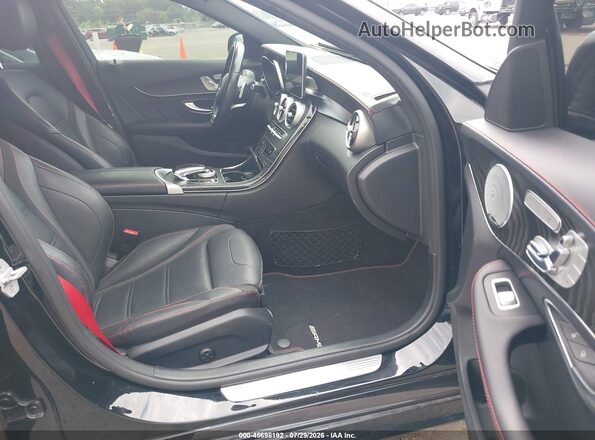 55SWF6EB0GU120946 2016 MERCEDES-BENZ C-CLASS Black Vista interior delantera