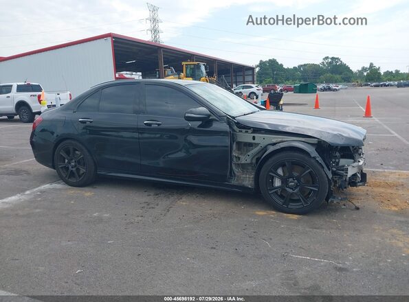 55SWF6EB0GU120946 2016 MERCEDES-BENZ C-CLASS Black Vista interior de 360 grados