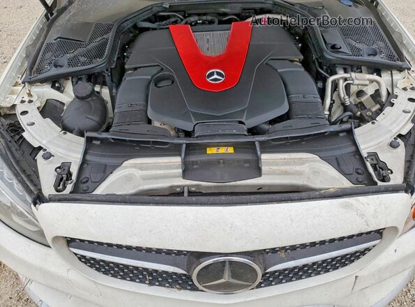 55SWF6EB0GU123359 2016 MERCEDES-BENZ C White Rear interior view