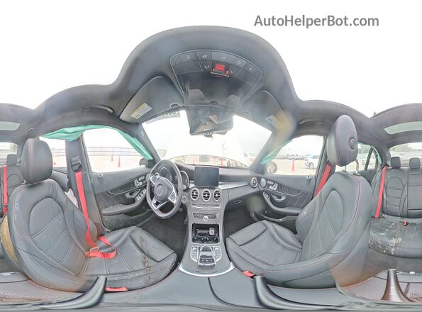 55SWF6EB0GU123359 2016 MERCEDES-BENZ C White 360 interior view