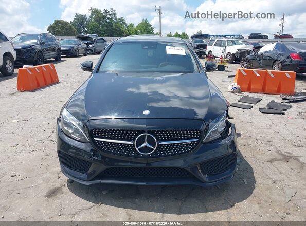 55SWF6EB0HU210311 2017 MERCEDES-BENZ AMG C 43 Black Widok zestawu wskaźników