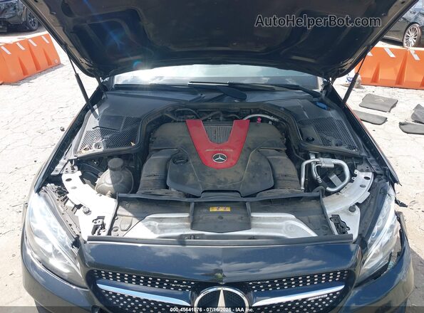 55SWF6EB0HU210311 2017 MERCEDES-BENZ AMG C 43 Black Widok z tyłu