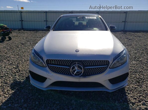 55SWF6EB2GU107163 2016 MERCEDES-BENZ C Silver Դիմացի տեսք