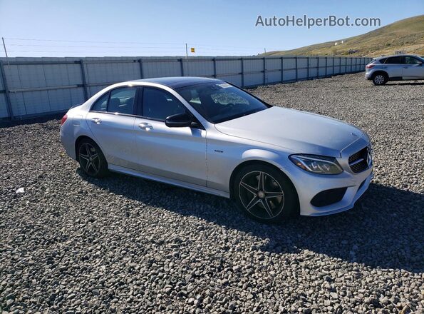 55SWF6EB2GU107163 2016 MERCEDES-BENZ C Silver Առջևի աջ