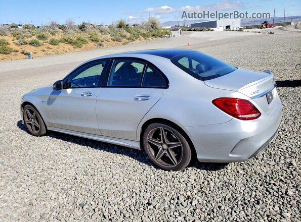 55SWF6EB2GU107163 2016 MERCEDES-BENZ C Silver Հետևի ձախ