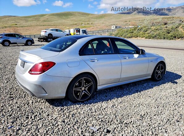 55SWF6EB2GU107163 2016 MERCEDES-BENZ C Silver Հետևի աջ