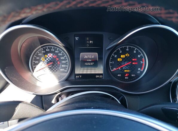 55SWF6EB2GU107163 2016 MERCEDES-BENZ C Silver Սարքավորումների վահանակի տեսք
