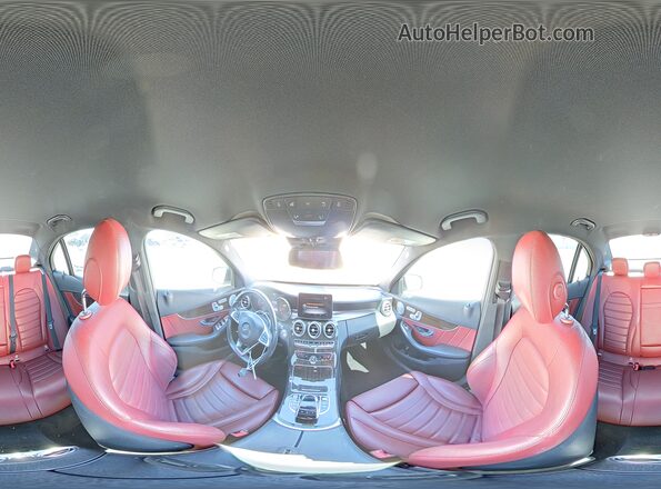 55SWF6EB2GU171901 2016 MERCEDES-BENZ C White სალონის 360-გრადუსიანი ხედი