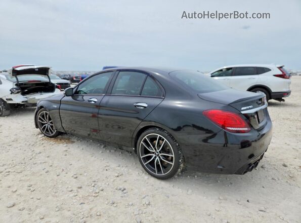 55SWF6EB2KU308733 2019 MERCEDES-BENZ C Black Задня ліва чверть