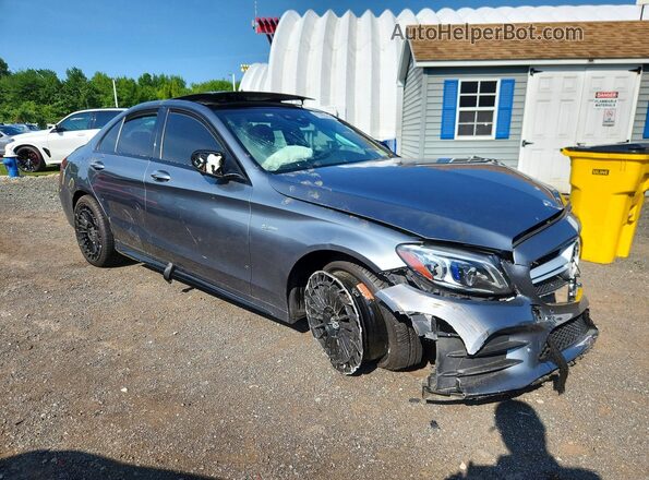 55SWF6EB2LU330300 2020 MERCEDES-BENZ C Silver Front right