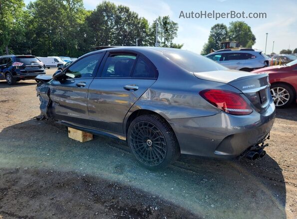 55SWF6EB2LU330300 2020 MERCEDES-BENZ C Silver Rear left