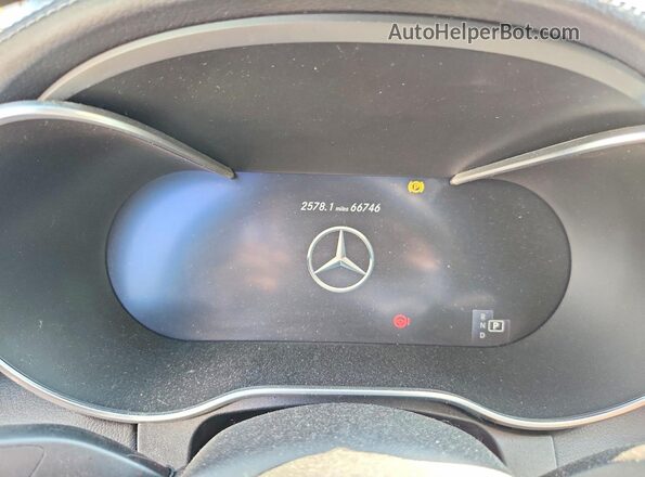 55SWF6EB2LU330300 2020 MERCEDES-BENZ C Silver Instrument cluster view