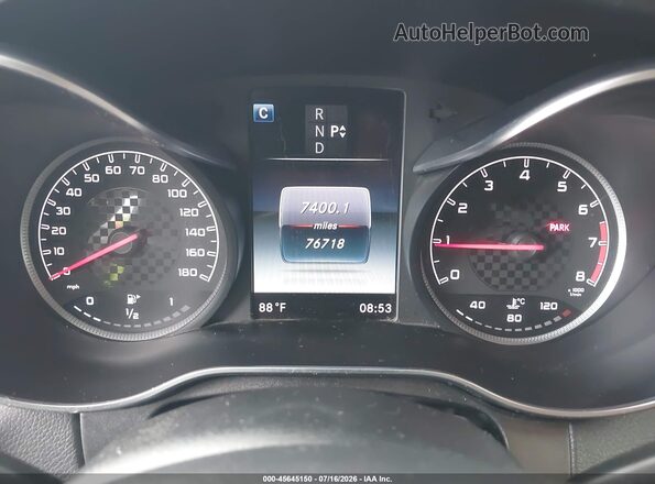 55SWF6EB3GU130208 2016 MERCEDES-BENZ C-CLASS Red Widok tylnych siedzeń
