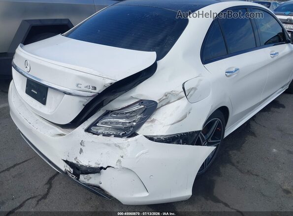 55SWF6EB3HU232593 2017 MERCEDES-BENZ AMG C 43 White წინა ხედი