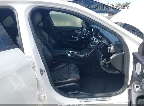 55SWF6EB3HU232593 2017 MERCEDES-BENZ AMG C 43 White წინა სალონის ხედი