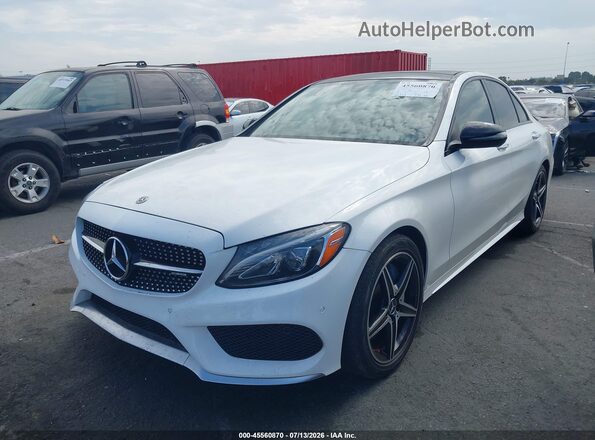 55SWF6EB3HU232593 2017 MERCEDES-BENZ AMG C 43 White სალონის 360-გრადუსიანი ხედი