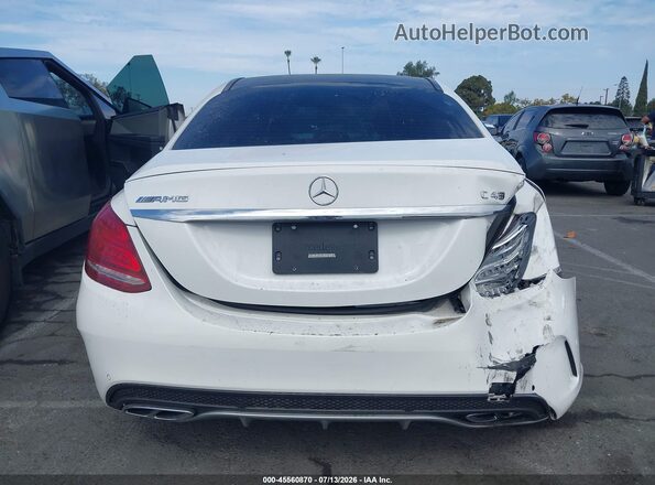 55SWF6EB3HU232593 2017 MERCEDES-BENZ AMG C 43 White 