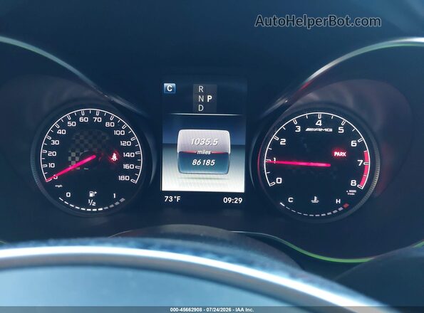 55SWF6EB3JU257287 2018 MERCEDES-BENZ AMG C 43 White Widok tylnych siedzeń