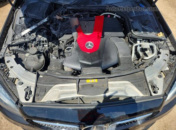 55SWF6EB6HU192333 2017 MERCEDES-BENZ C Black Widok wnętrza z tyłu