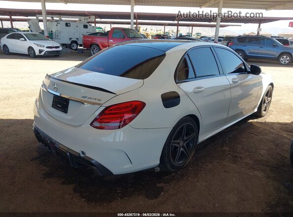 55SWF6EB9GU123456 2016 MERCEDES-BENZ C-CLASS White Rear right