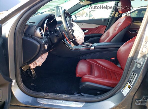 55SWF6EBXKU294077 2019 MERCEDES-BENZ C Gray Front interior view