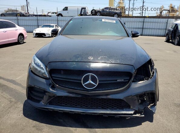 55SWF6EBXKU295293 2019 MERCEDES-BENZ C Black Դիմացի տեսք