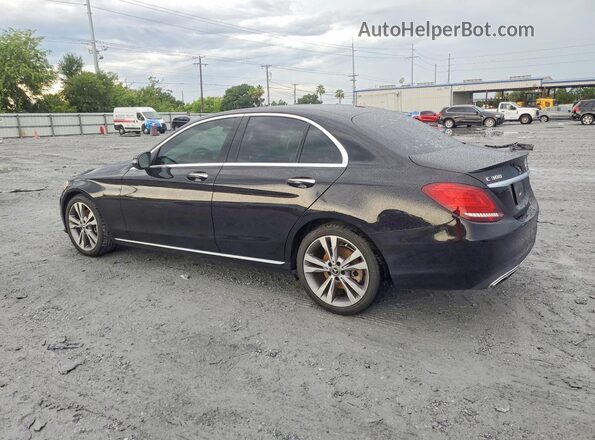 55SWF8DB0KU294389 2019 MERCEDES-BENZ C Black Tył lewy