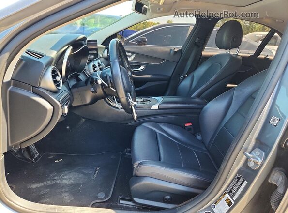 55SWF8DB0KU301714 2019 MERCEDES-BENZ C Gray Սալոնի դիմացի տեսք