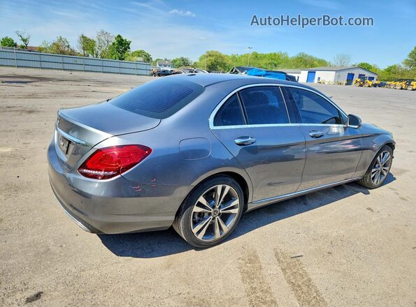 55SWF8DB0KU301714 2019 MERCEDES-BENZ C Gray Հետևի աջ