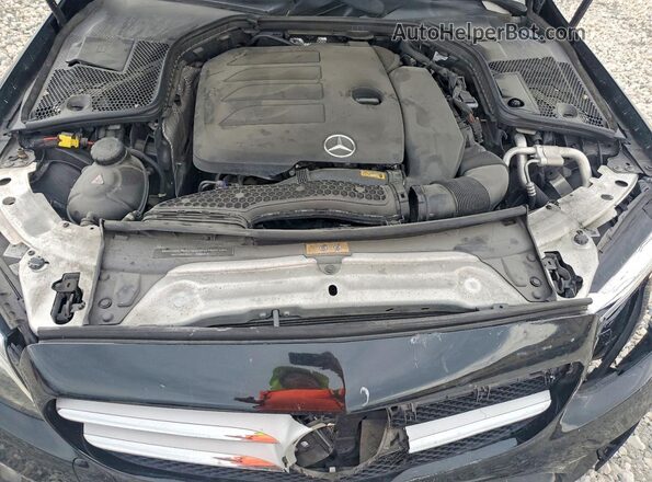 55SWF8DB1KU295471 2019 MERCEDES-BENZ C Черный Вид задней части салона