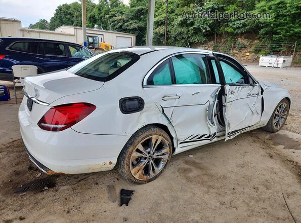 55SWF8DB1KU308333 2019 MERCEDES-BENZ C White Trasero derecho