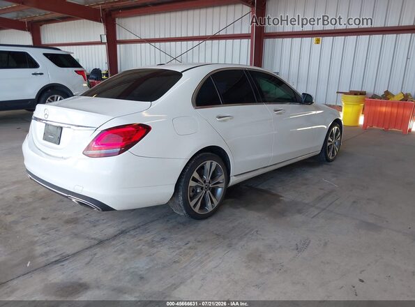 55SWF8DB1KU317310 2019 MERCEDES-BENZ C-CLASS White Tył prawy
