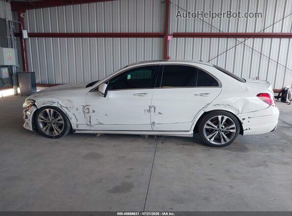 55SWF8DB1KU317310 2019 MERCEDES-BENZ C-CLASS White Widok wnętrza 360 stopni