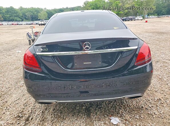55SWF8DB1KU319994 2019 MERCEDES-BENZ C Черный Вид сзади