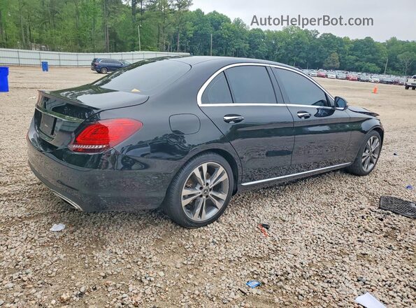 55SWF8DB1KU319994 2019 MERCEDES-BENZ C Черный Задняя правая четверть