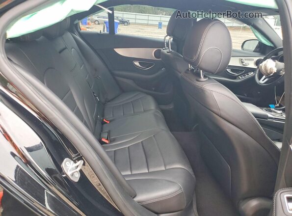 55SWF8DB1KU319994 2019 MERCEDES-BENZ C Черный Вид задних сидений