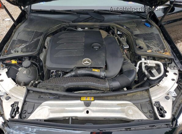 55SWF8DB1KU319994 2019 MERCEDES-BENZ C Черный Вид задней части салона