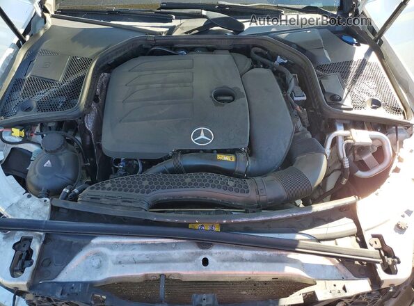 55SWF8DB1LU324159 2020 MERCEDES-BENZ C White უკანა სალონის ხედი