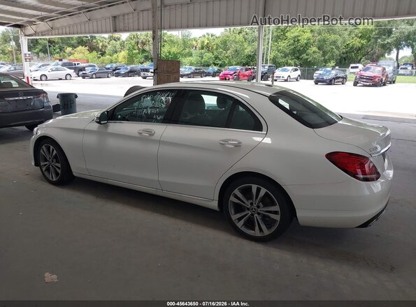 55SWF8DB2KU289310 2019 MERCEDES-BENZ C-CLASS White სალონის 360-გრადუსიანი ხედი