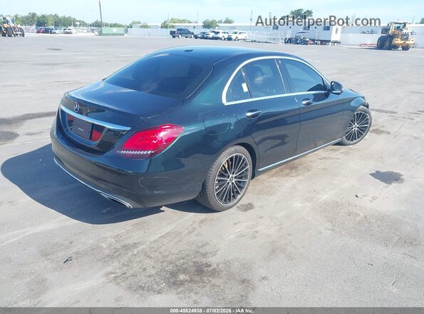 55SWF8DB2KU318322 2019 MERCEDES-BENZ C-CLASS Green Հետևի աջ