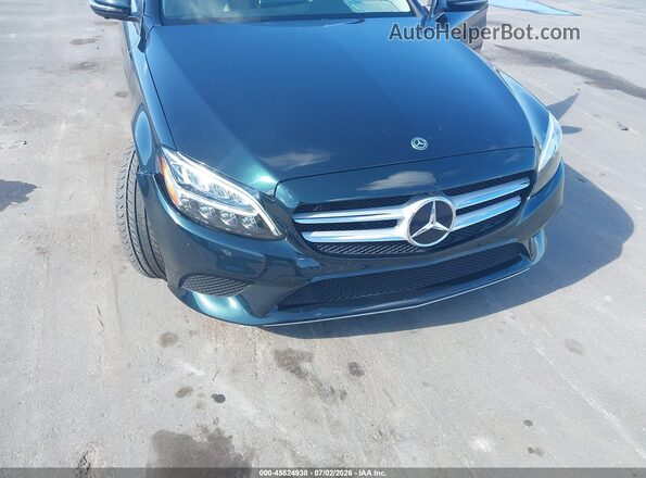 55SWF8DB2KU318322 2019 MERCEDES-BENZ C-CLASS Green Դիմացի տեսք