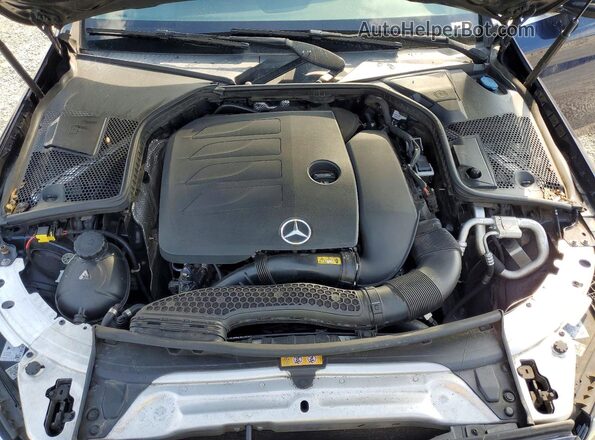 55SWF8DB6KU295062 2019 MERCEDES-BENZ C Blue Вид задньої частини салону