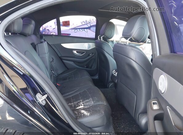 55SWF8DB6KU304228 2019 MERCEDES-BENZ C-CLASS Black VIN კოდის სტიკერის ხედი