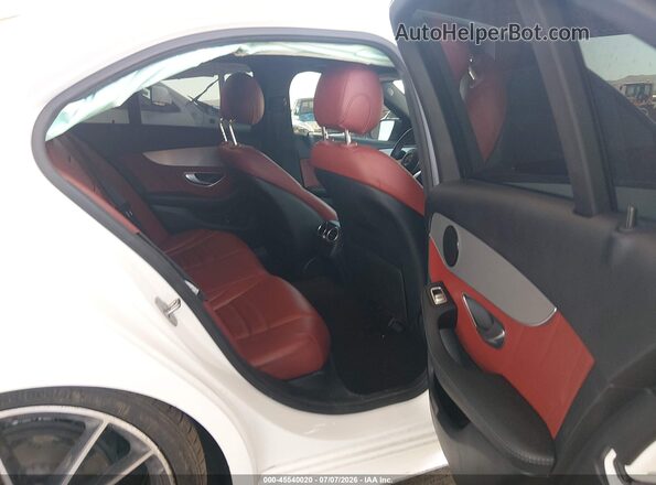 55SWF8DB6KU306321 2019 MERCEDES-BENZ C-CLASS White Widok naklejki z numerem VIN