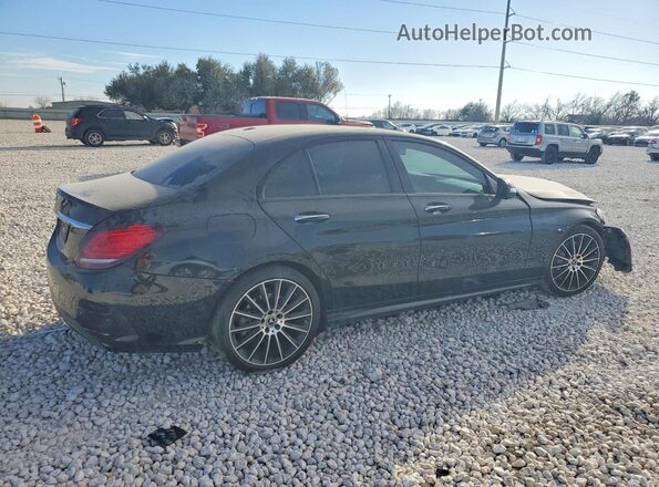 55SWF8DB7KU301144 2019 MERCEDES-BENZ C Black Rear right