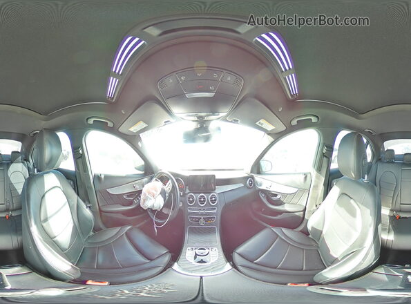 55SWF8DB7KU301144 2019 MERCEDES-BENZ C Black VIN sticker view